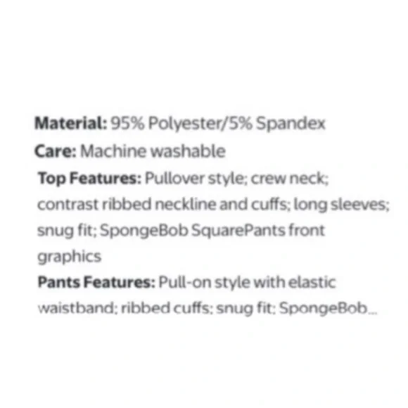 SpongeBob SquarePants Pajamas - Picture 7 of 12